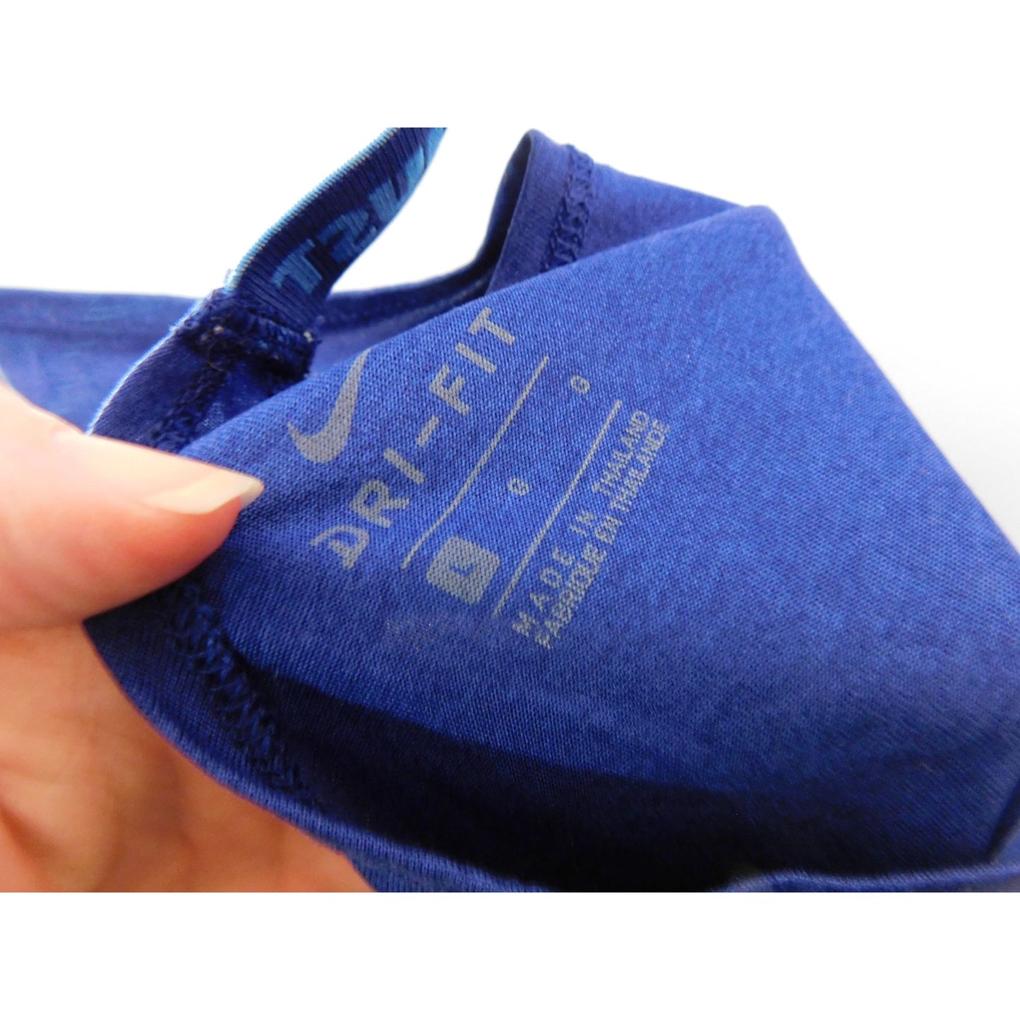 Nike Dri Fit Blue Racerback Sporty Tank Top