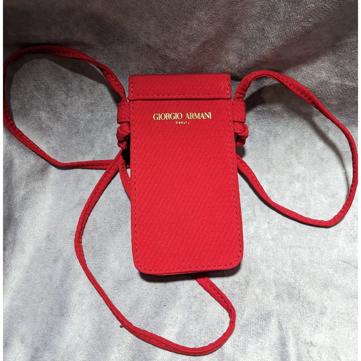 Giorgio Armani Beauty Red Mini Bag