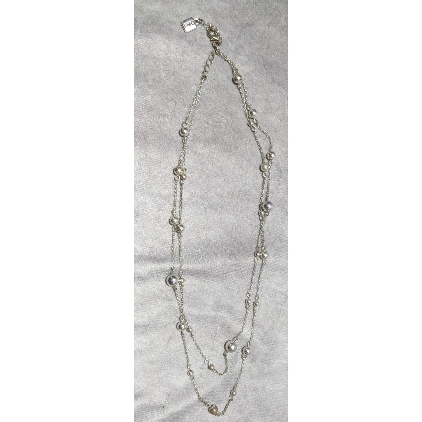 Chaps Beaded Ball Necklace