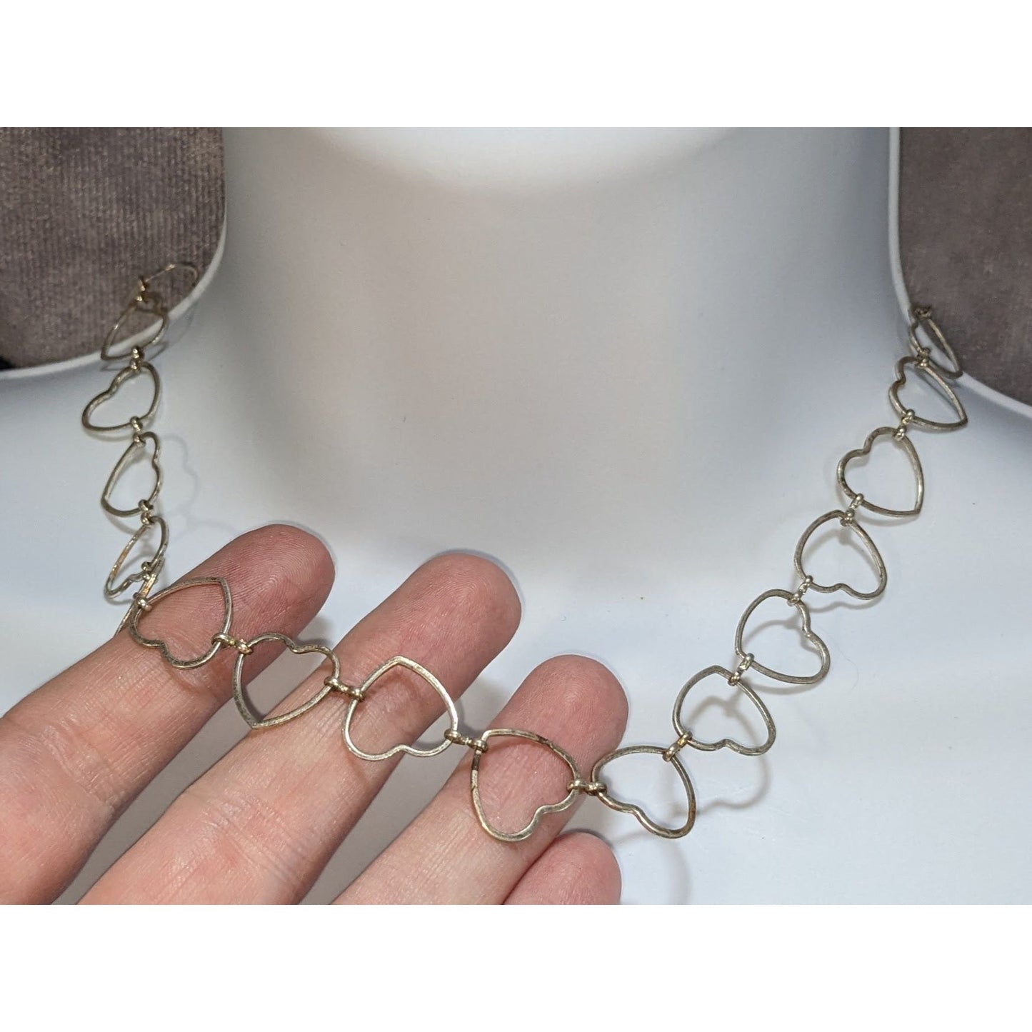 Boho Y2K Festival NRT Statement Necklace Silver Tone Layered Pendant Necklace