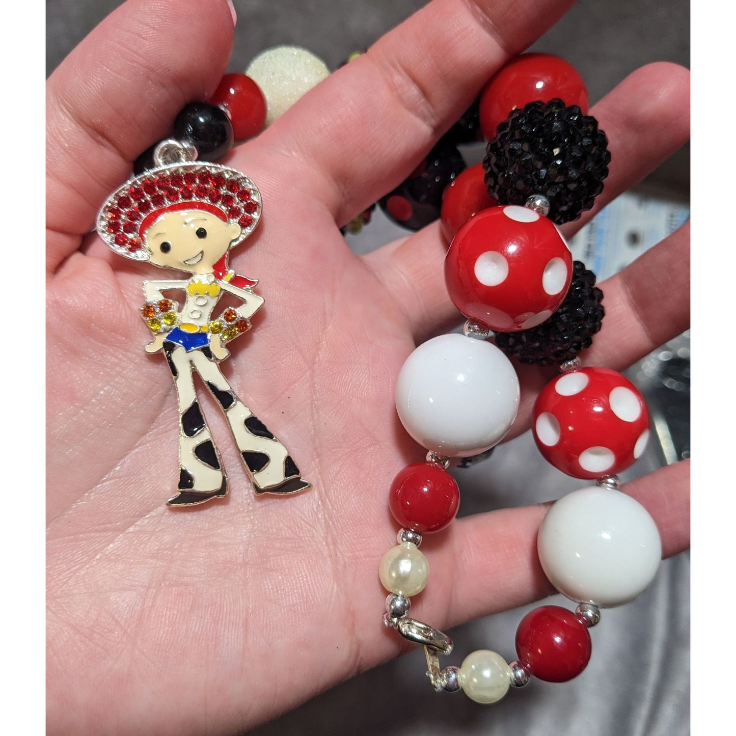 Toy Story Jesse Chunky Beaded Necklace