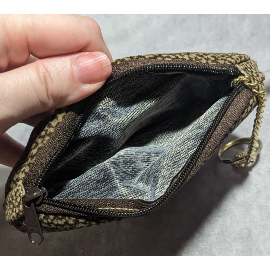 Vintage Firenze Moda Mottled Leather Wallet