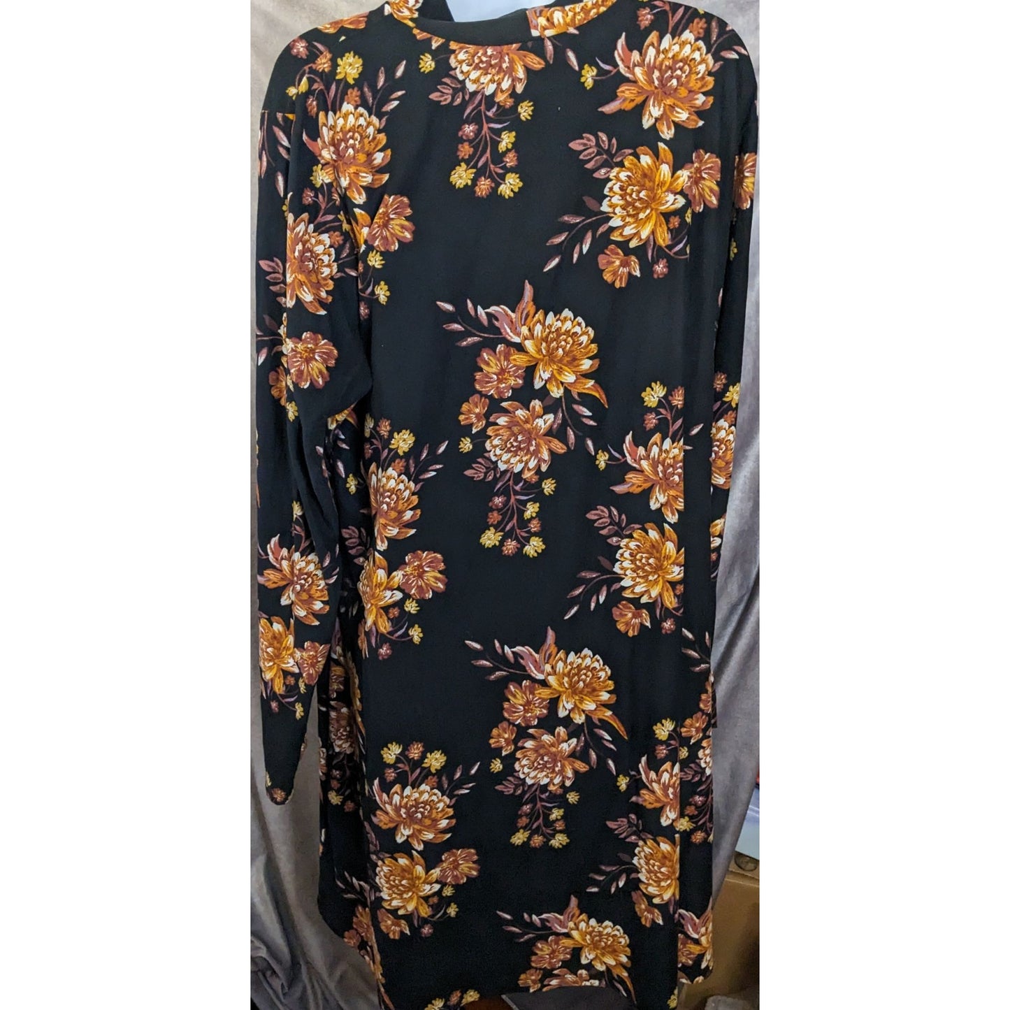 Mudd Black Floral Dress