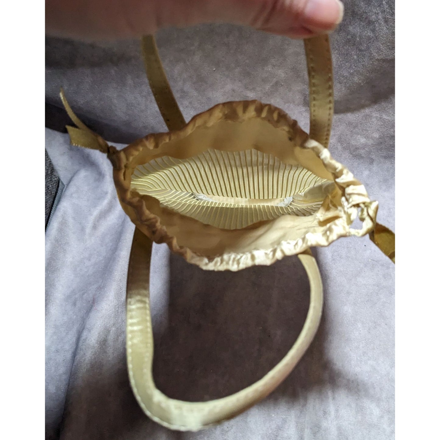 Reusable Ribbed Fabric Wine Gift Bag