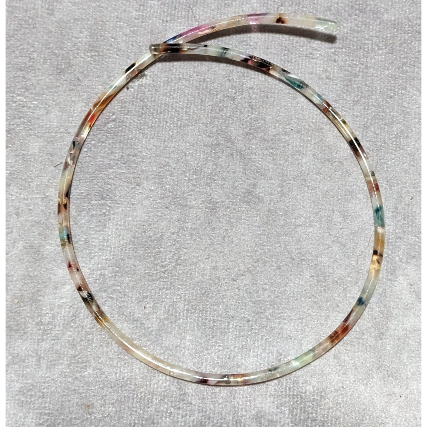 Rainbow Tortoise Coil Choker