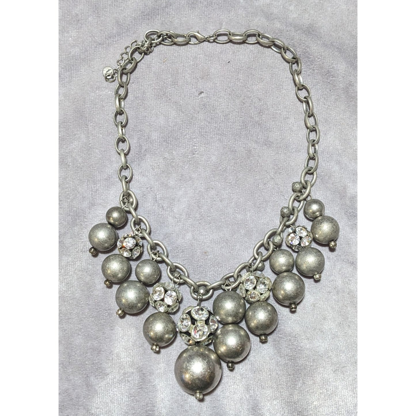 Nordstrom Metallic Glam Fringe Necklace