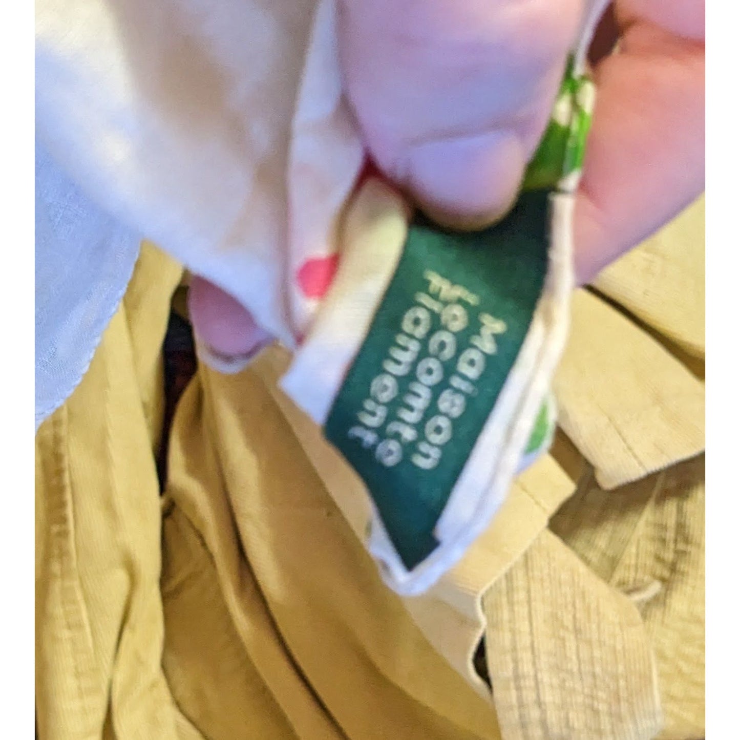 Maison Lecomte Flament Lightweight Cotton Floral Scarf