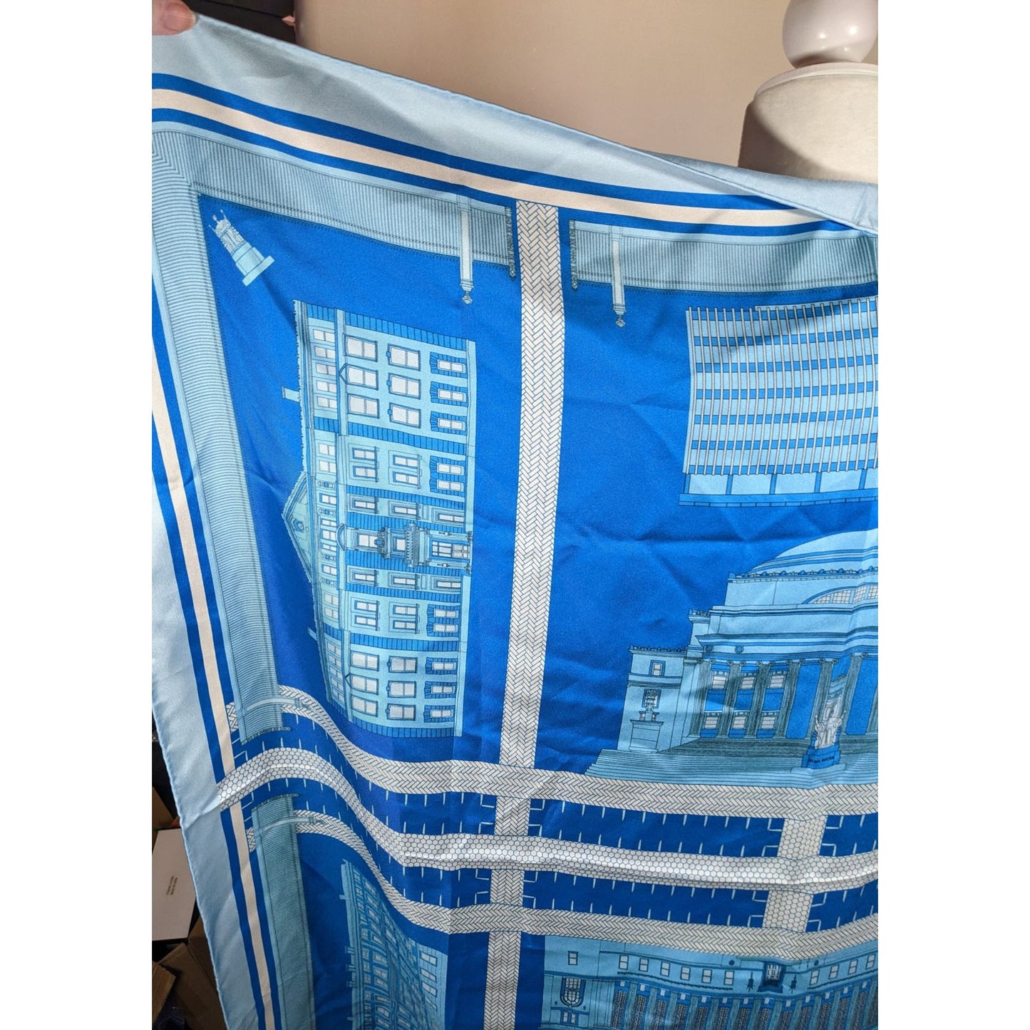 The Clearly Collection Morningside Heights Alma Matter Silk Scarf