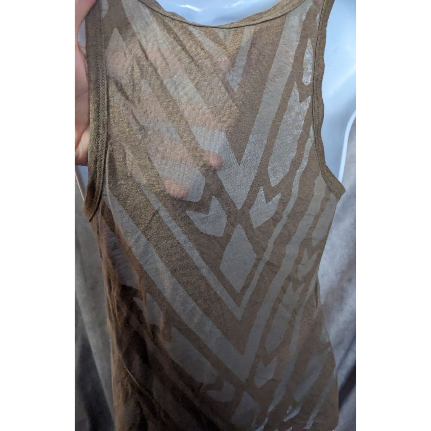 American Eagle Outfitters Bohemian Hippie Earthy Tank Top