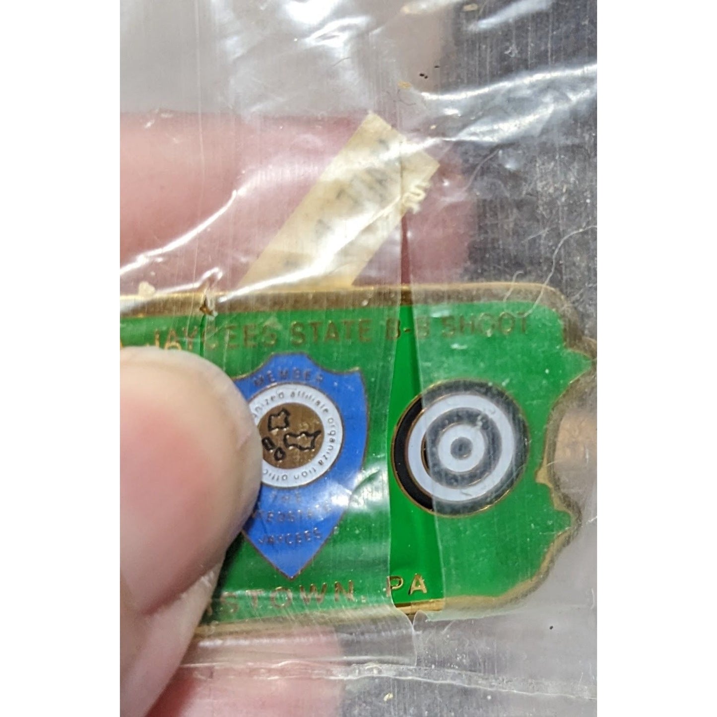 Vintage 1996 Jaycees State B-B Shoot Myerstown PA Pin