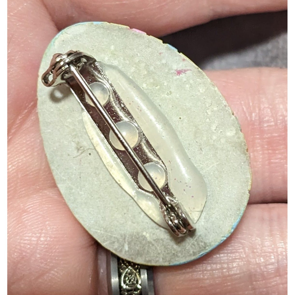 Glitter Easter Egg Brooch