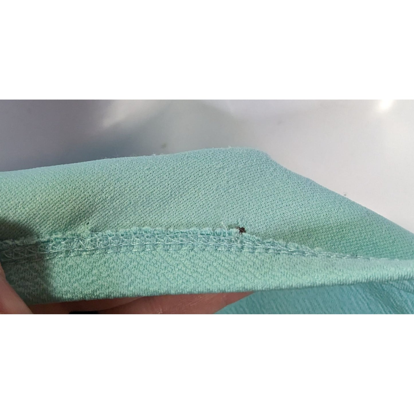 Turquoise Floral Lace Strapless Mini Dress