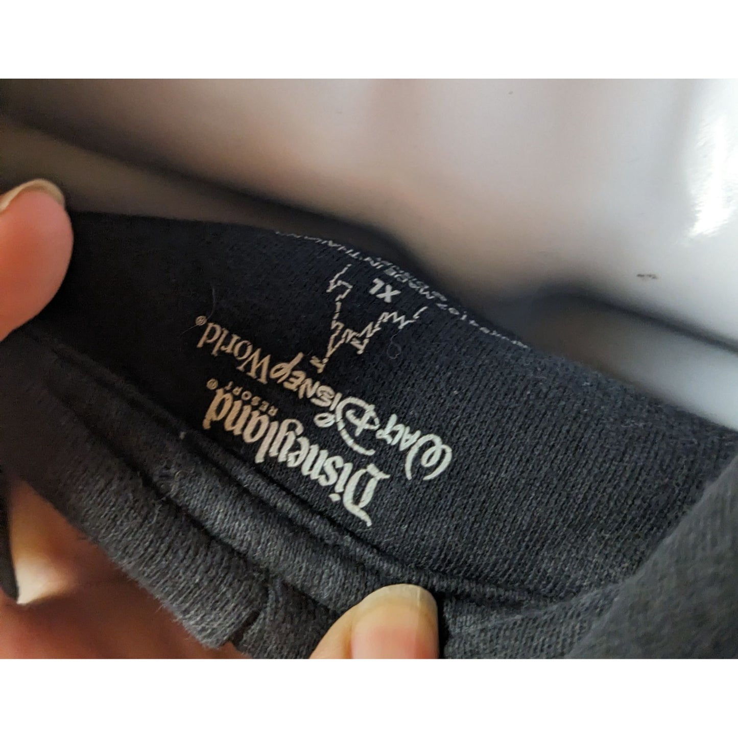 DIsney Parks 2009 Black Embroidered Hoodie