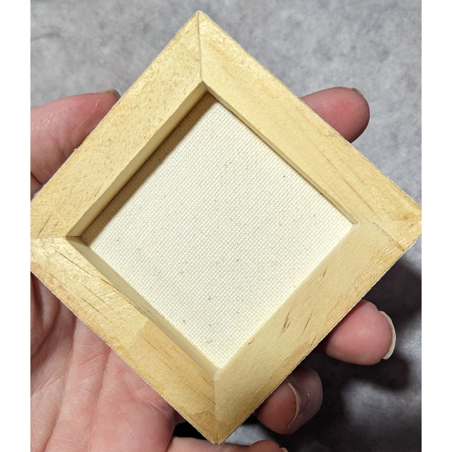 Hand Painted Floral Mini Canvas Painting