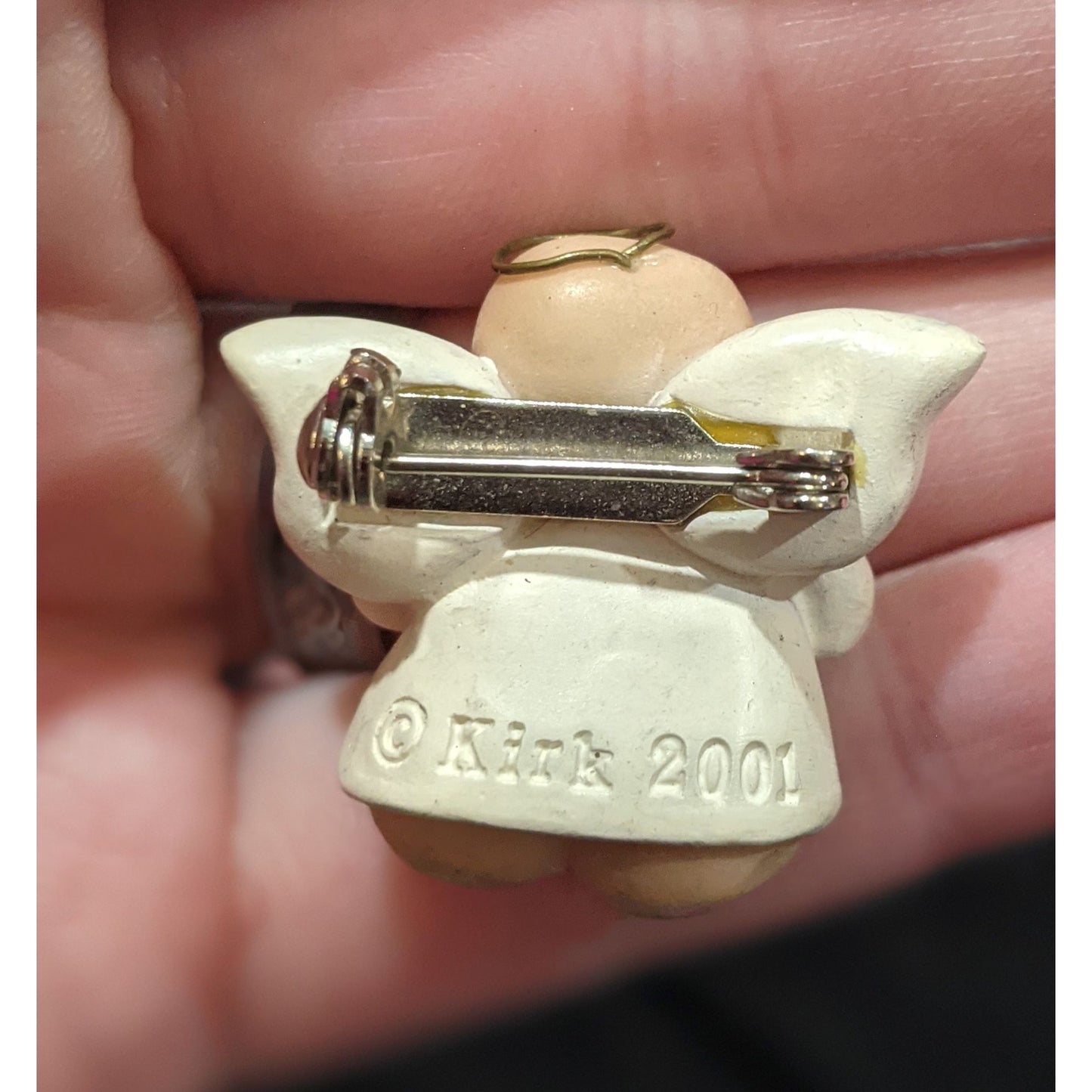 Vintage Kirk 2001 Angel Mom Pin
