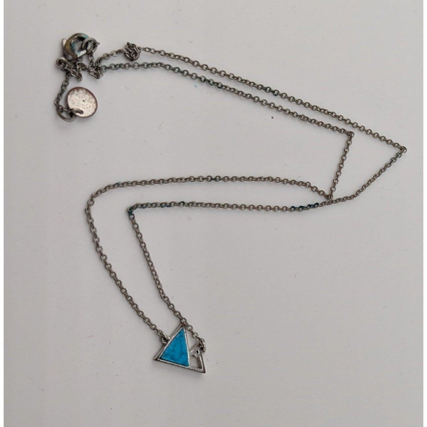 Pure Vida Outdoors Minimalist Mountain Pendant Necklace
