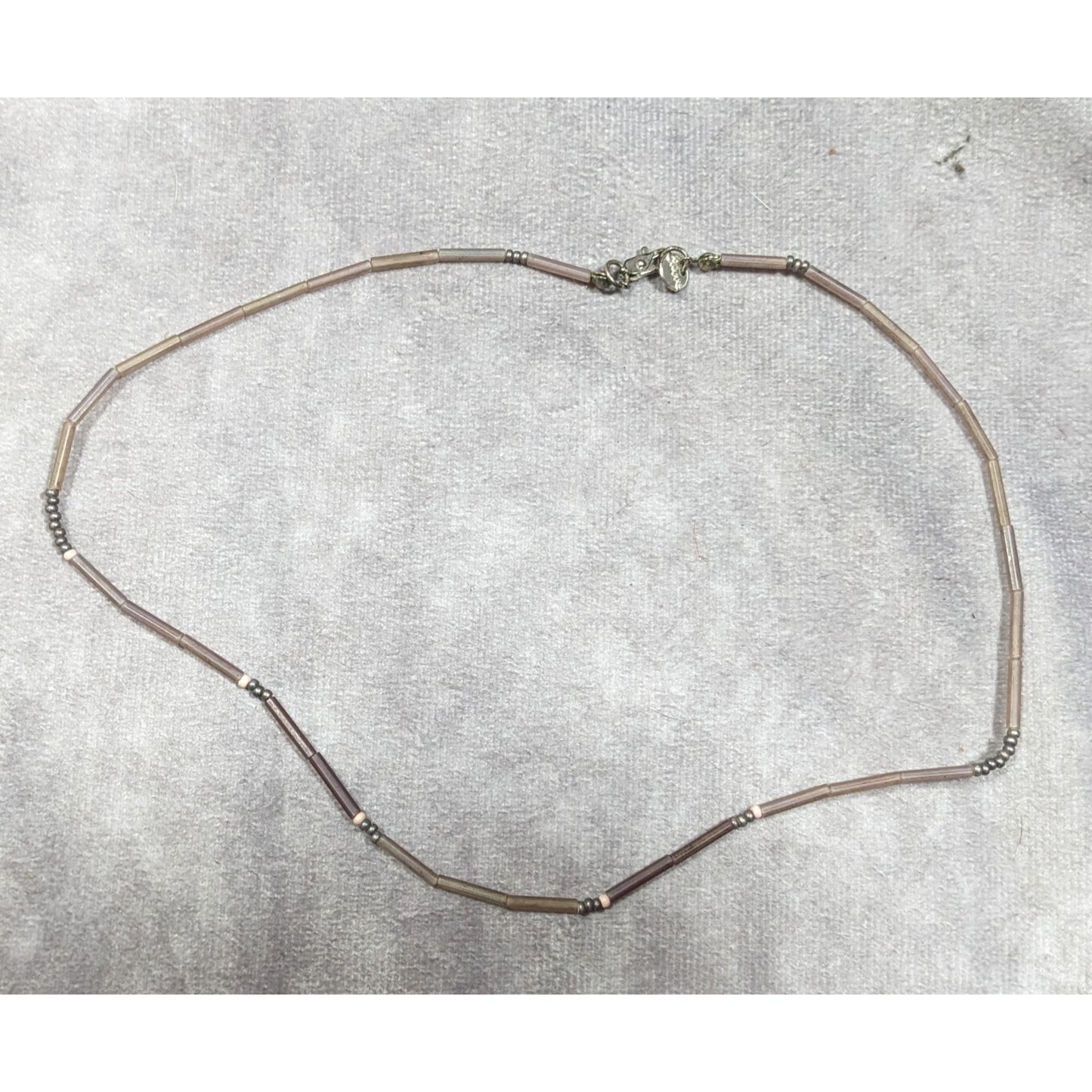 Curve Brand Minimalist Glass Beaded Necklace