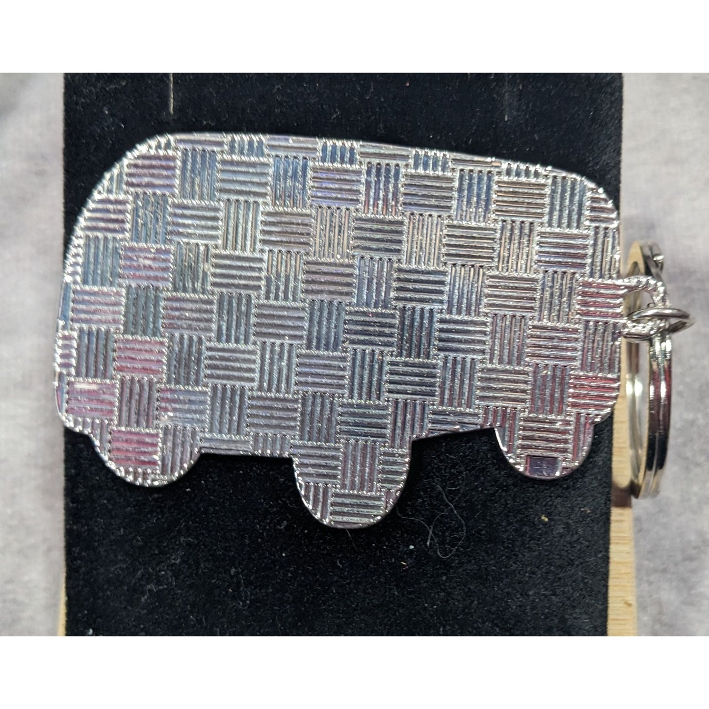 Retro Hippie San Diego VW Bus Souvenir Keychain