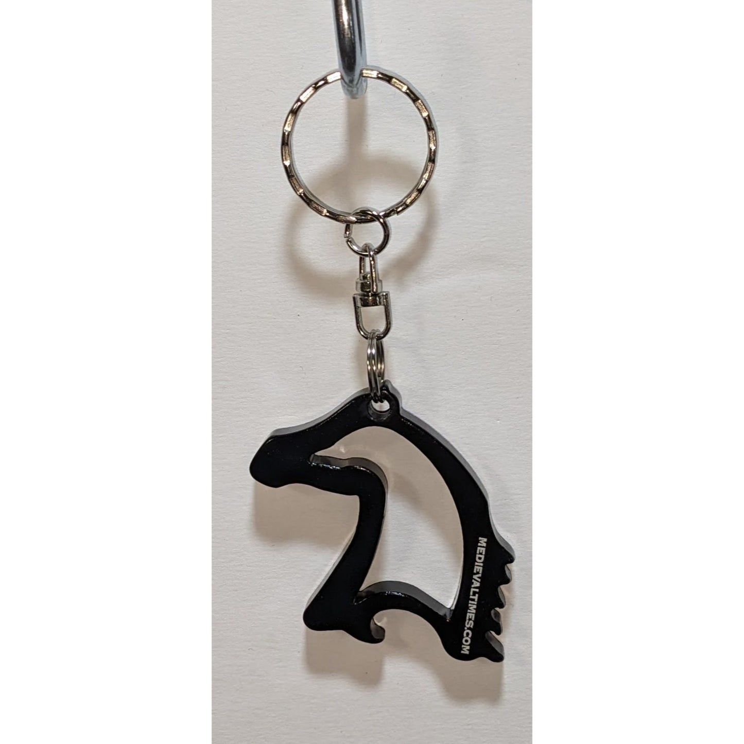 Medieval Times Horse-Shaped Bottle Opener Keychain