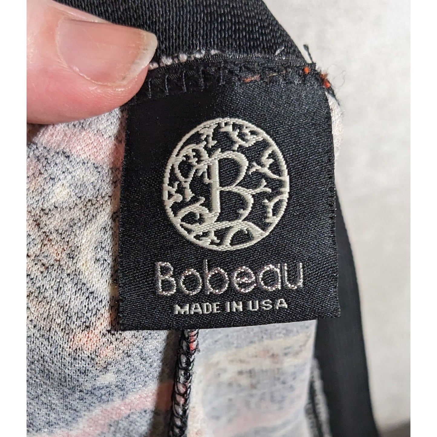 Bobeau Bohemian Paisley USA Made Midi Skirt