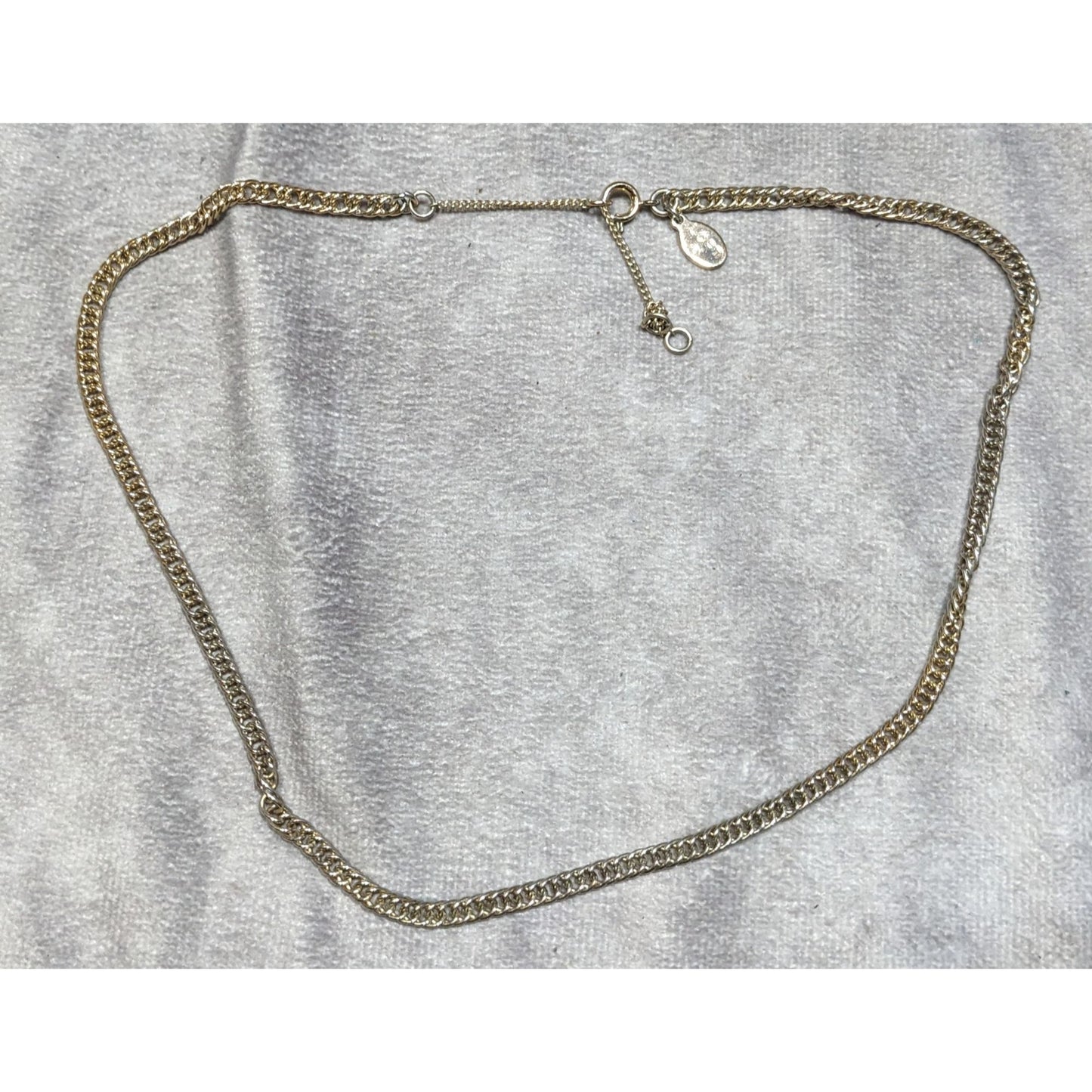 Loft Preppy Elegant Gold Tone Chain Necklace