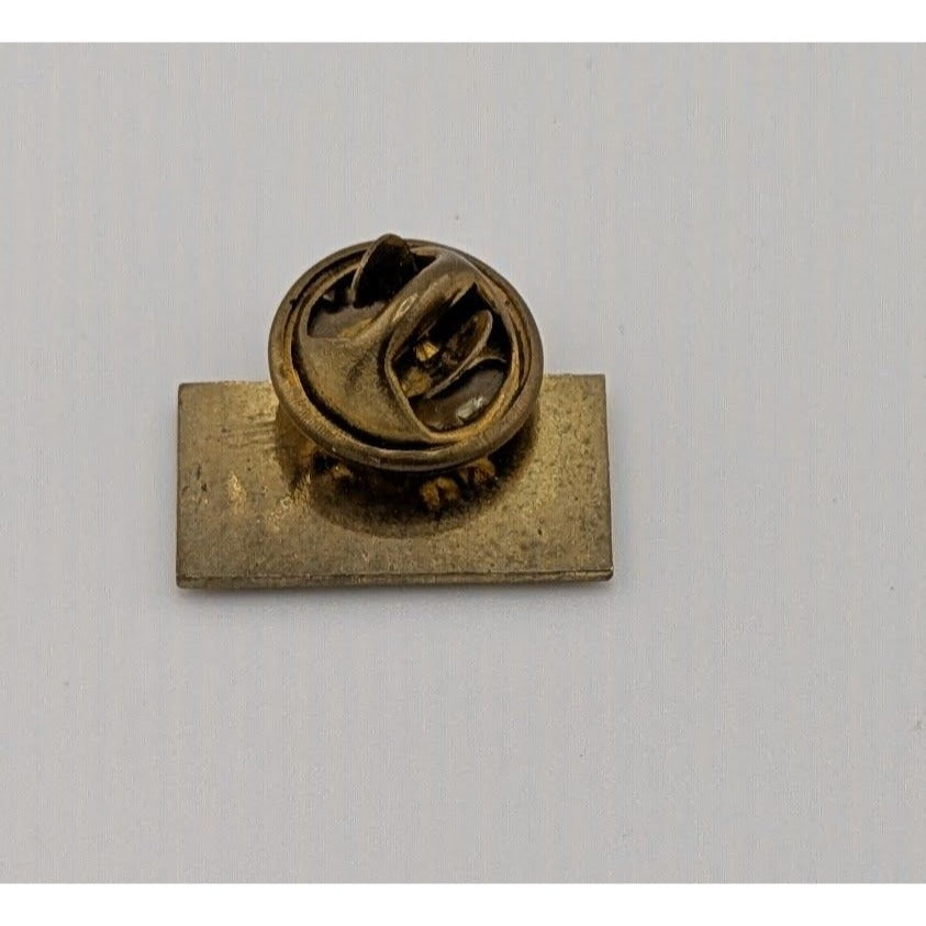 Vintage Special Mom Floral Gold Tone Mother's Day Lapel Pin