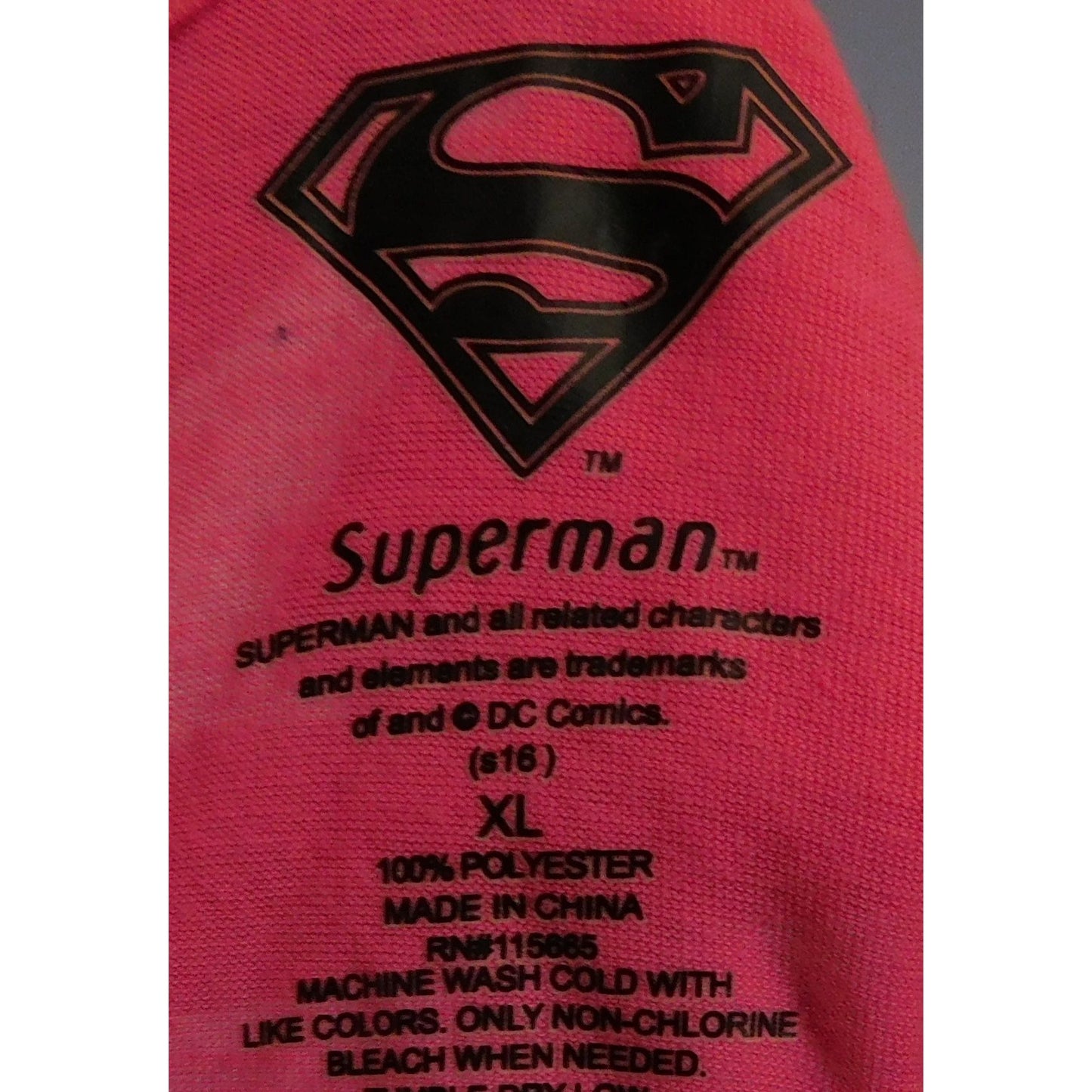 Rainbow Neon Barbiecore Superman Tank Top