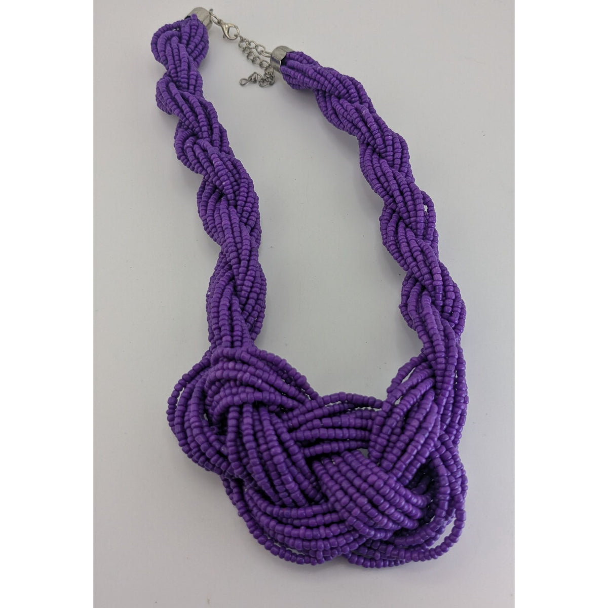 Glam Maximalist Purple Paparazzi A Standing Ovation Beaded Necklace