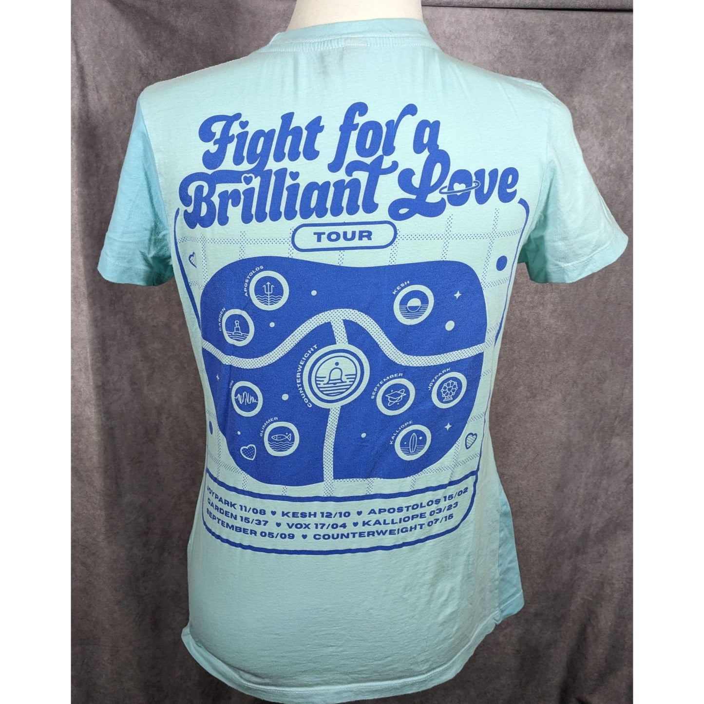 Friends At The Table Fight For Brilliant Love Shirt Size Medium