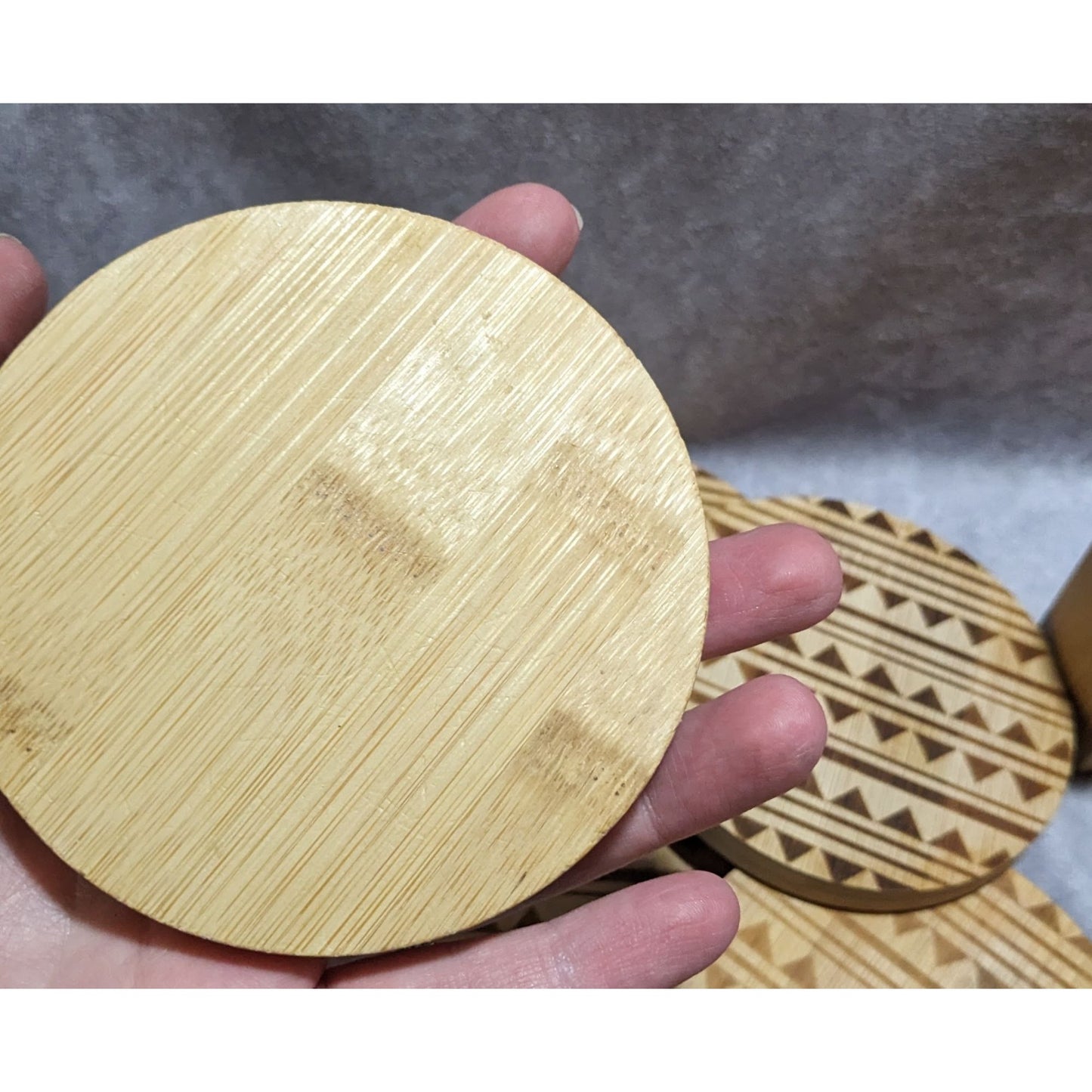Gibson Home Bamboo Coasters (6)