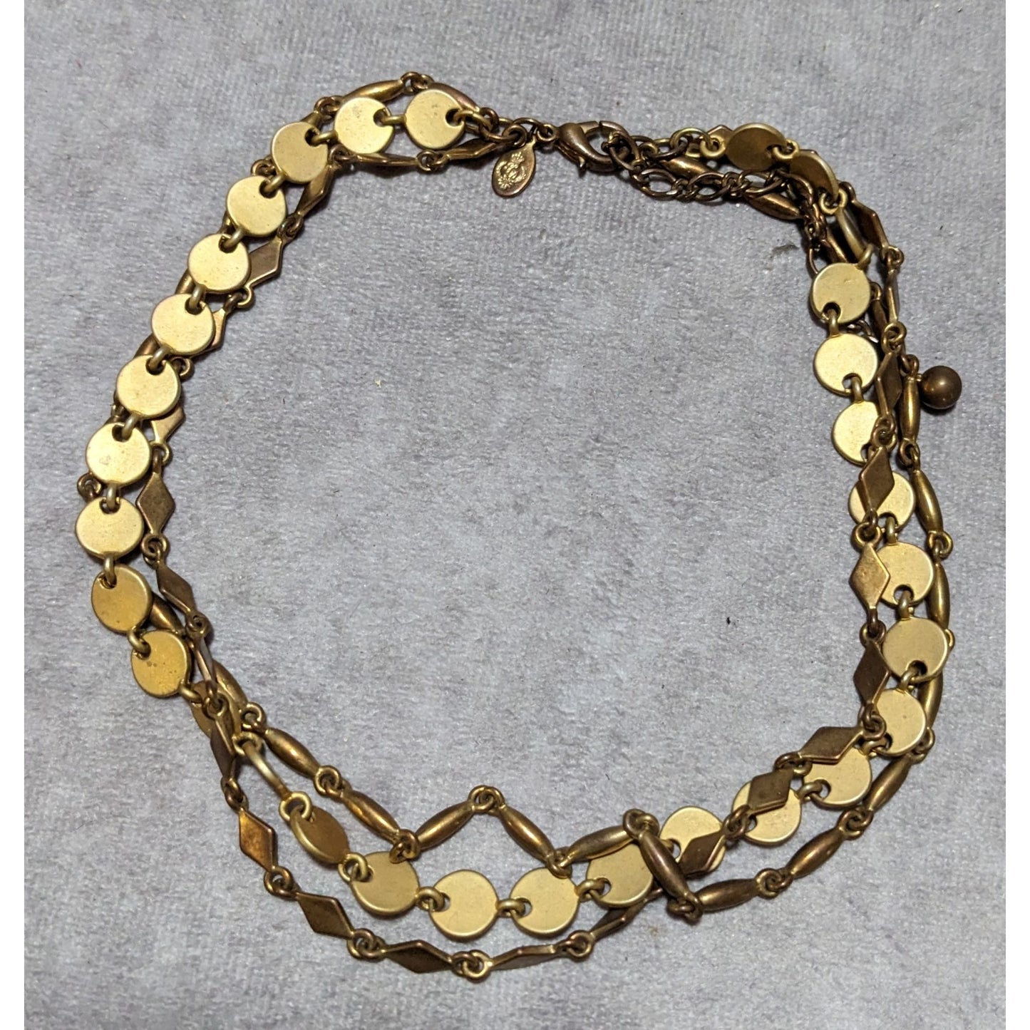 Premier Designs Gold Rush Chain Necklace