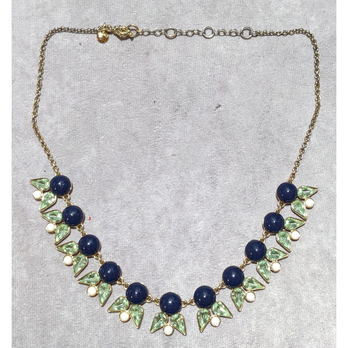 J.Crew Floral Gemmed Necklace