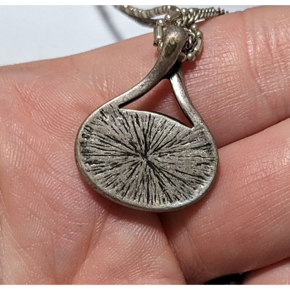 Light Blue Cat Eye Necklace