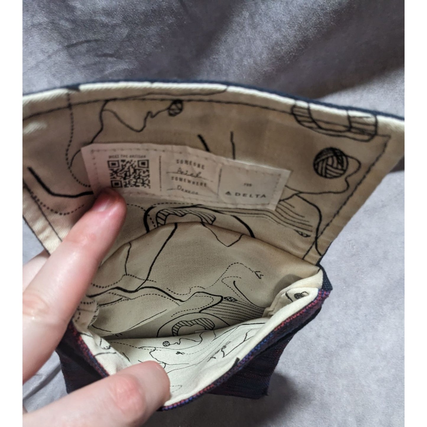 Someone Somewhere For Delta Pouch