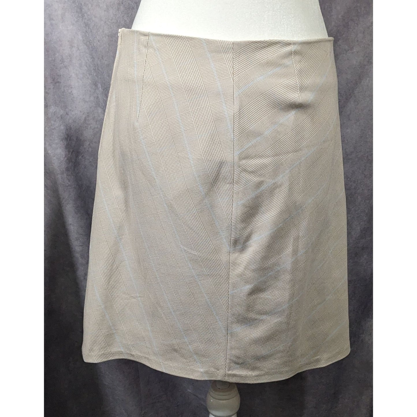 Andreas Nicolas by Amadeus Deri Preppy Beige Skirt Size 40EU