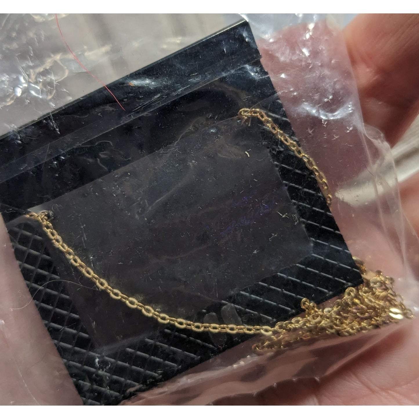 Vintage 80s Lindenwold 14k Gold Filled Cubic Zirconia Infinity Pendant Necklace