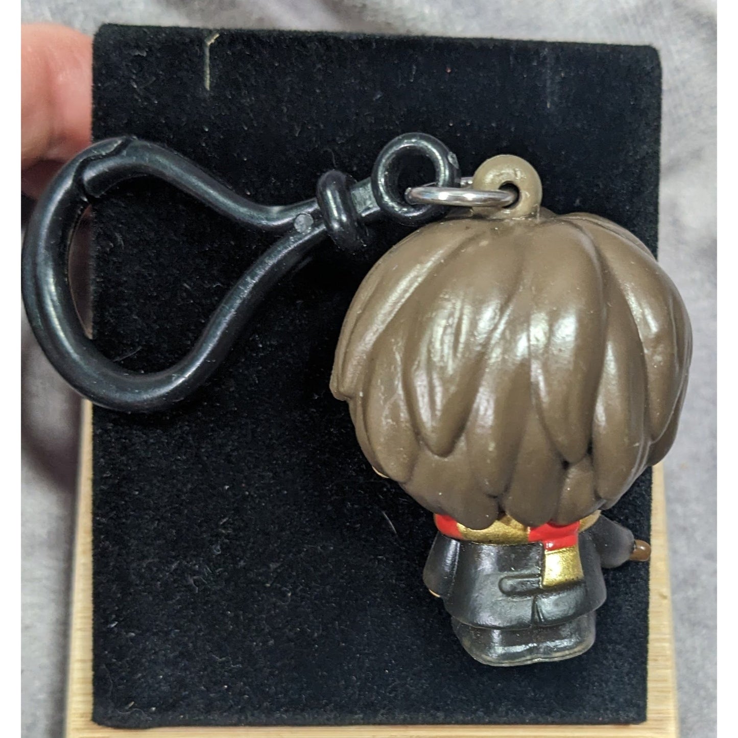 Harry Potter Figural Bag Clip Wearing Robe Scarf And Wand
