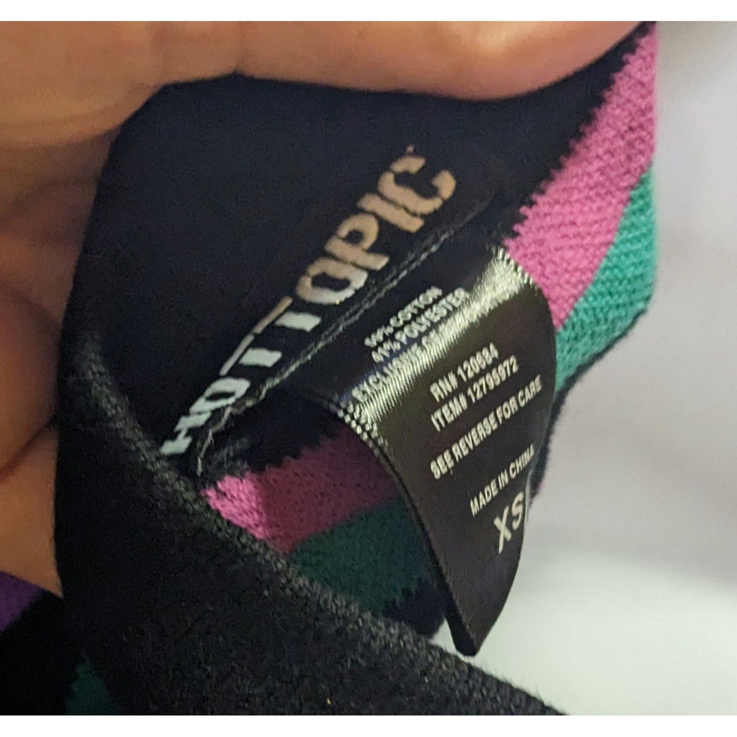 Hot Topic Sad Songs Striped Polo Dress