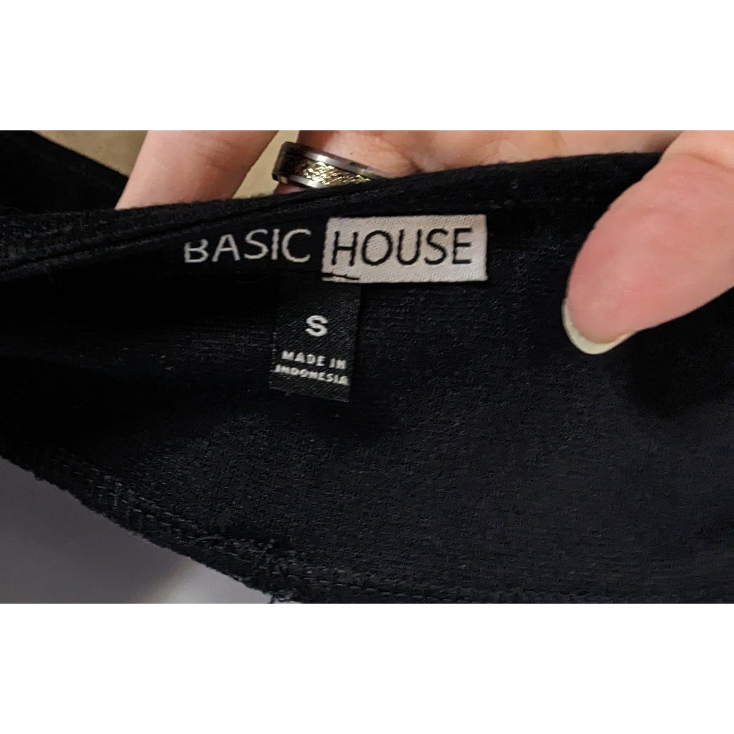 Basic House Striped Mini Skirt