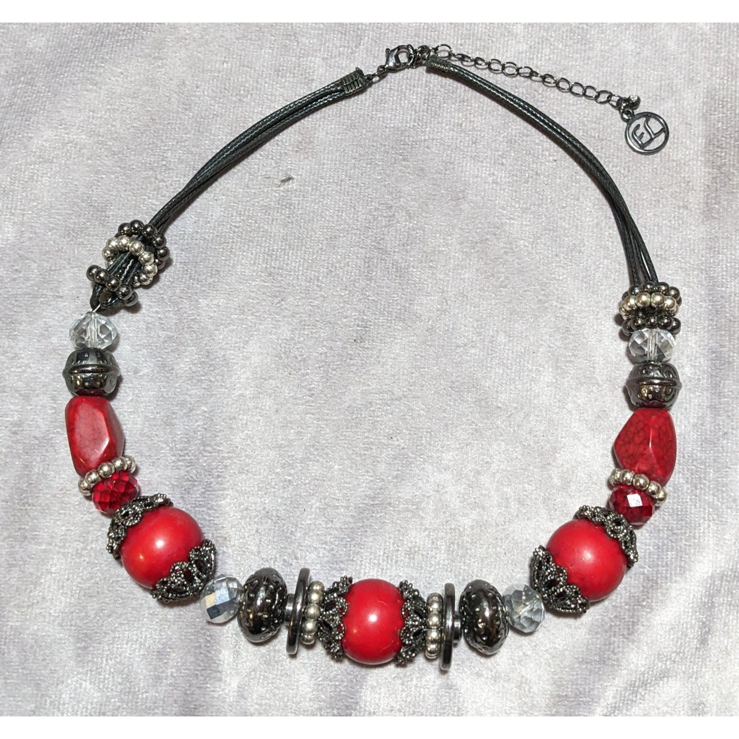 Erica Lyons Gothic Vampire Beaded Necklace
