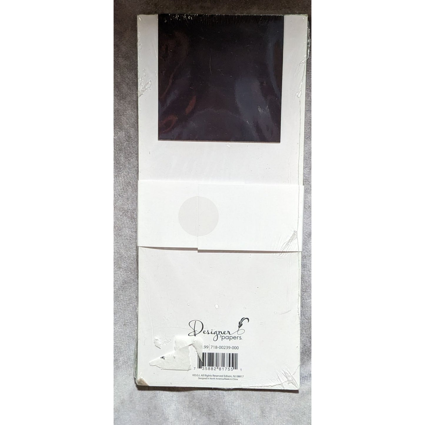 Designer Papers Magnetic Holiday Note Pad