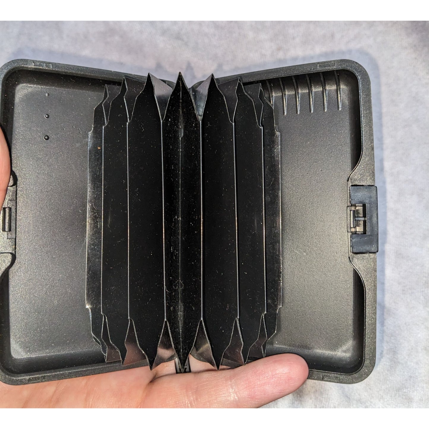 Hippie Peace Sign Hard Shell Accordion Card Holder Wallet