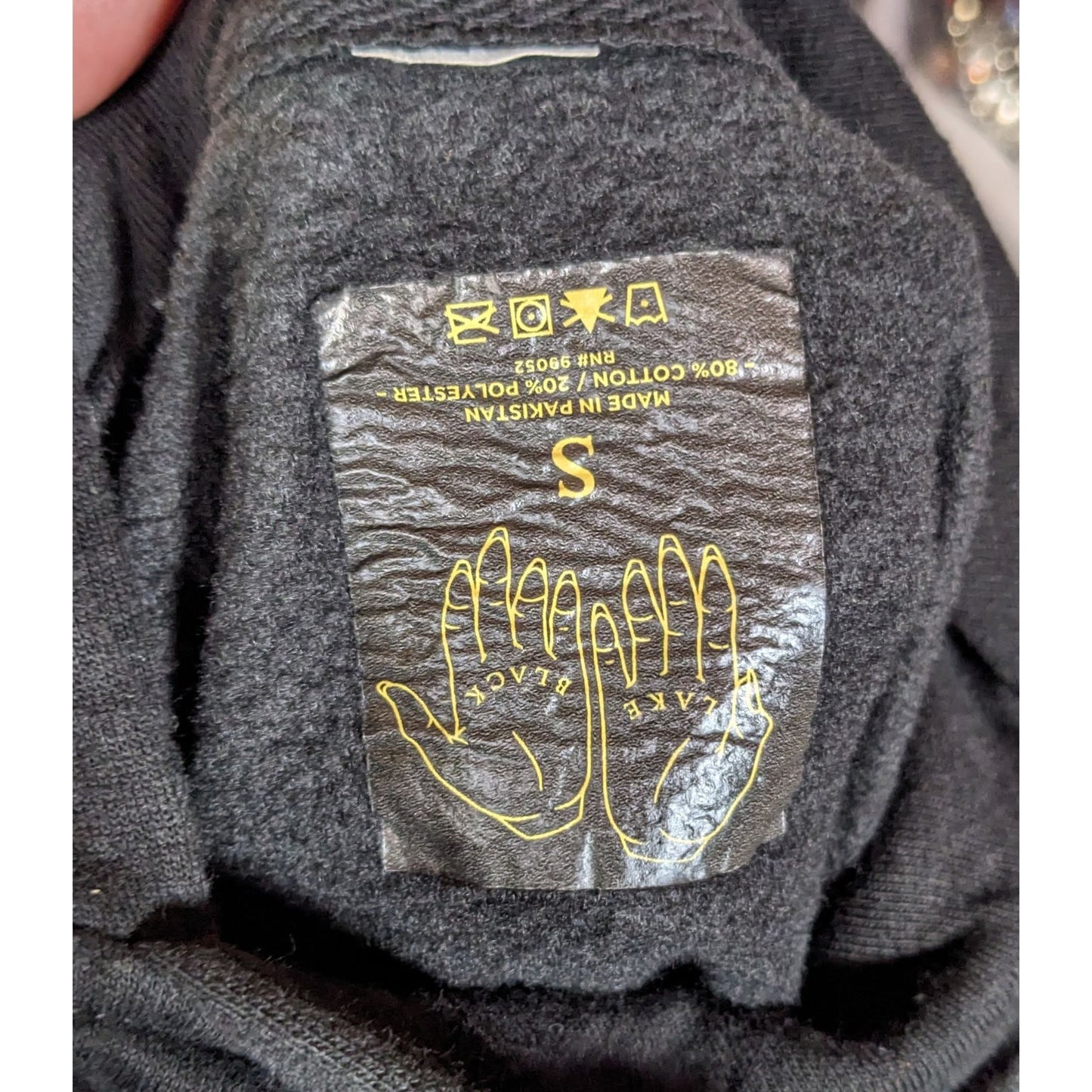 Black Book Records Black And White Hoodie