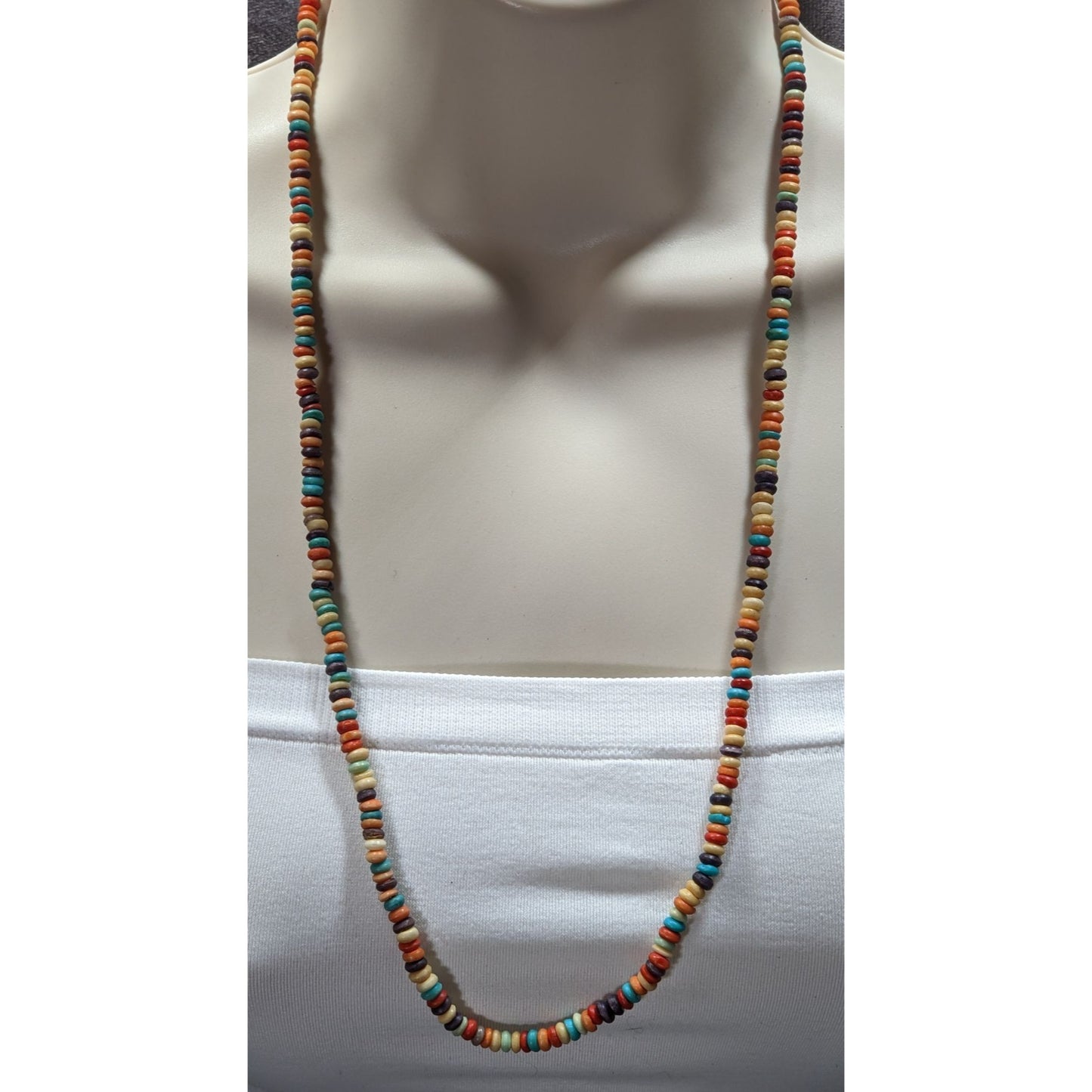 Bohemian Multicolor Stone Beaded Necklace