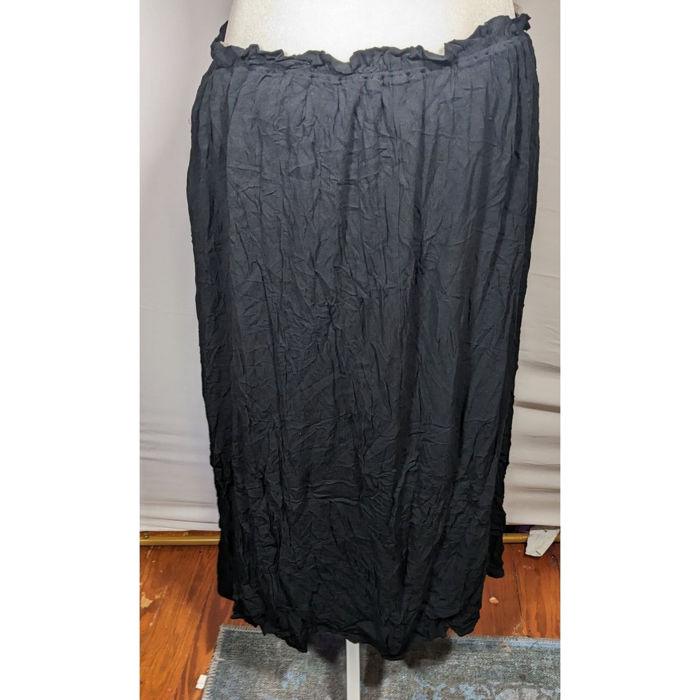 143 Story Gothic Knee Length Wrap Skirt