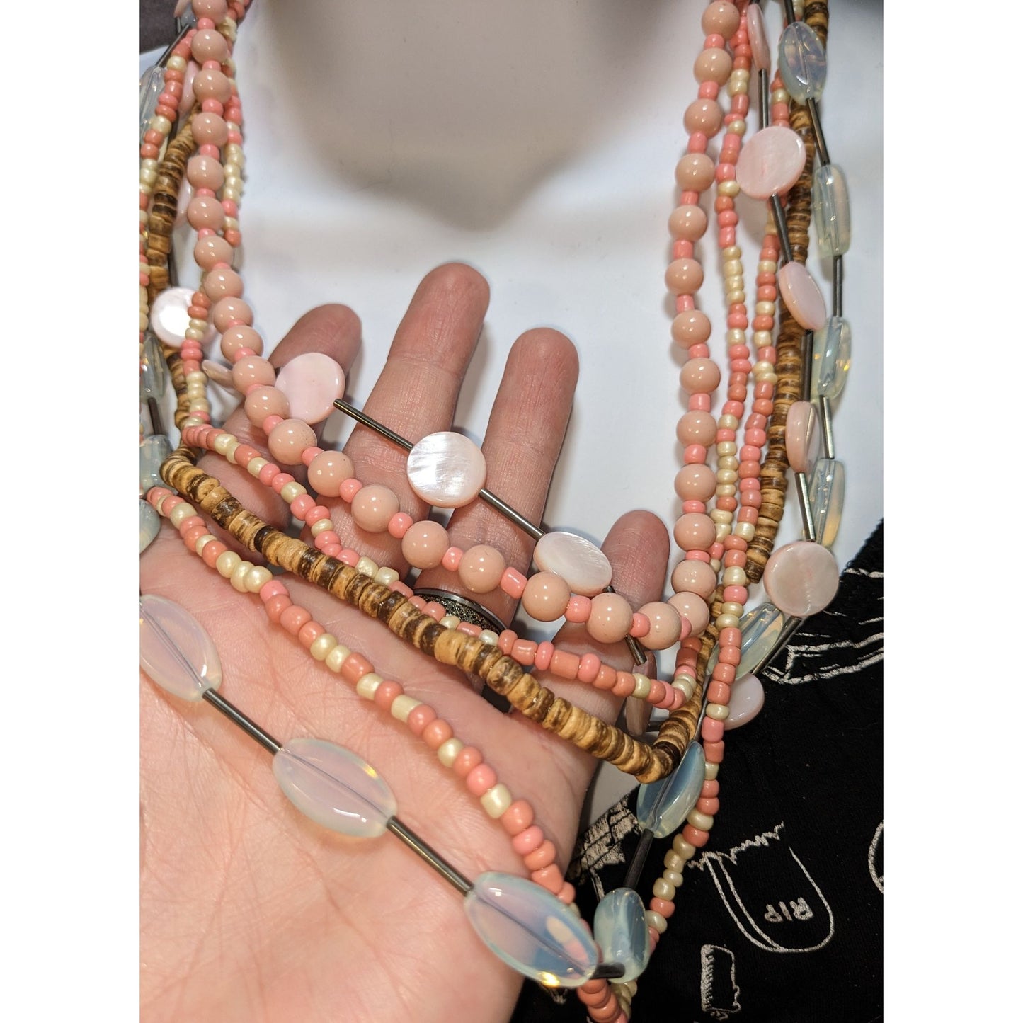 Bohemian Multi-Layer Beaded Necklace