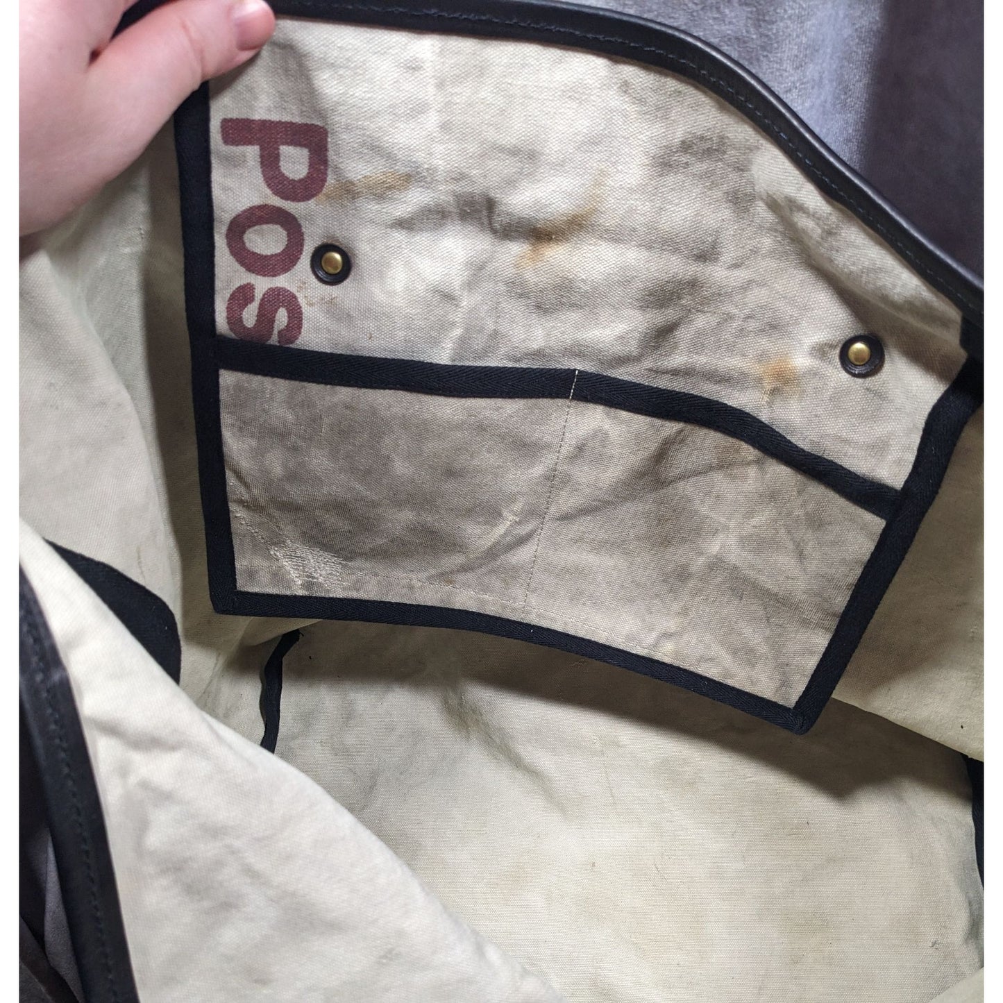 Kempton & Co NY Tough Distressed Canvas Tote