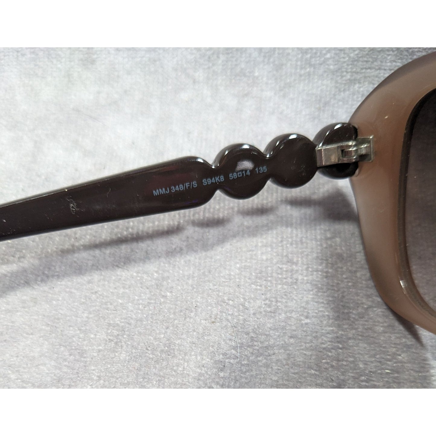 Marc By Marc Jacobs Brown And Tan Retro Sunglasses MMJ348