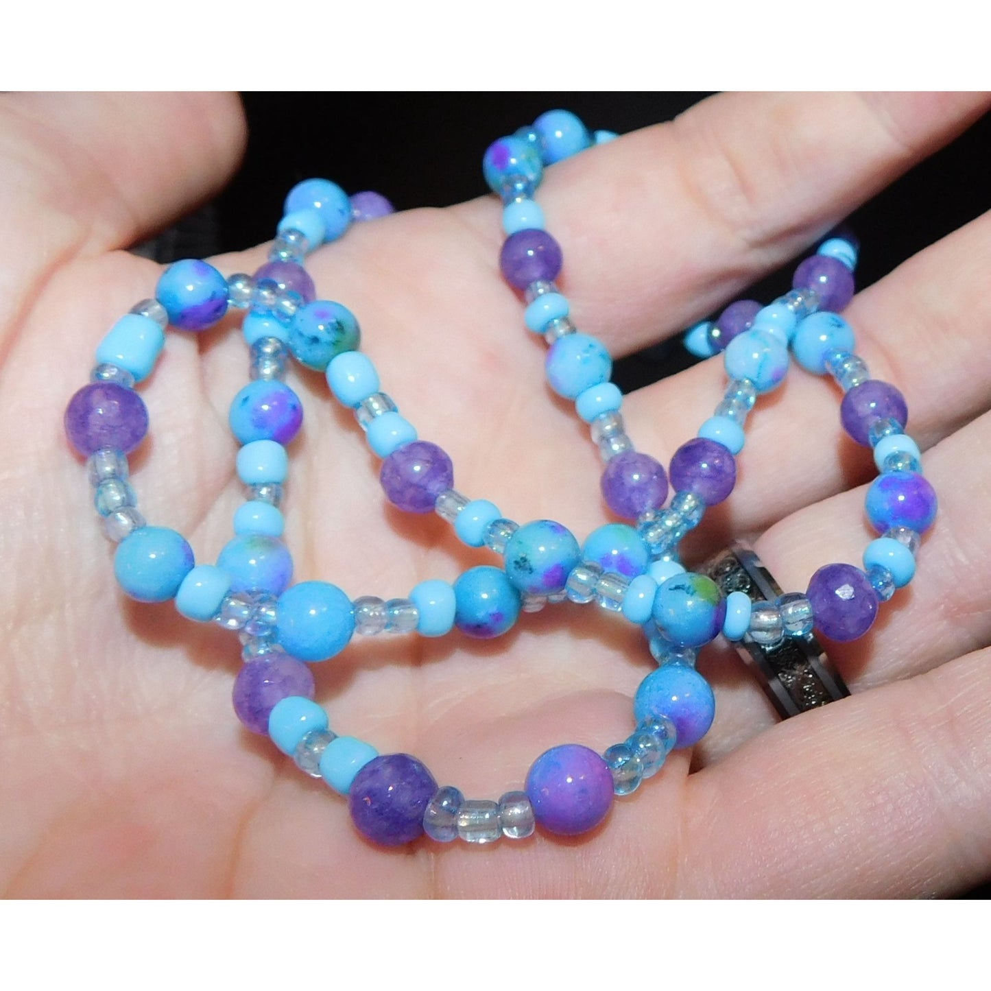 Meraidcore Candycore Glass Beaded Necklace