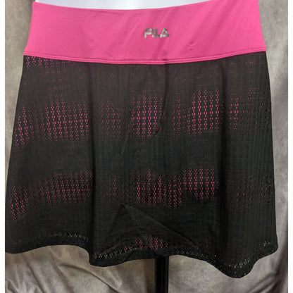 Fila Black And Pink Skort